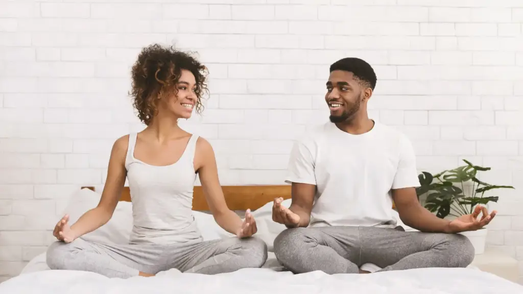couple doing the 3 easy steps on how to manifest 